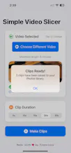 Simple Video Slicer gallery image
