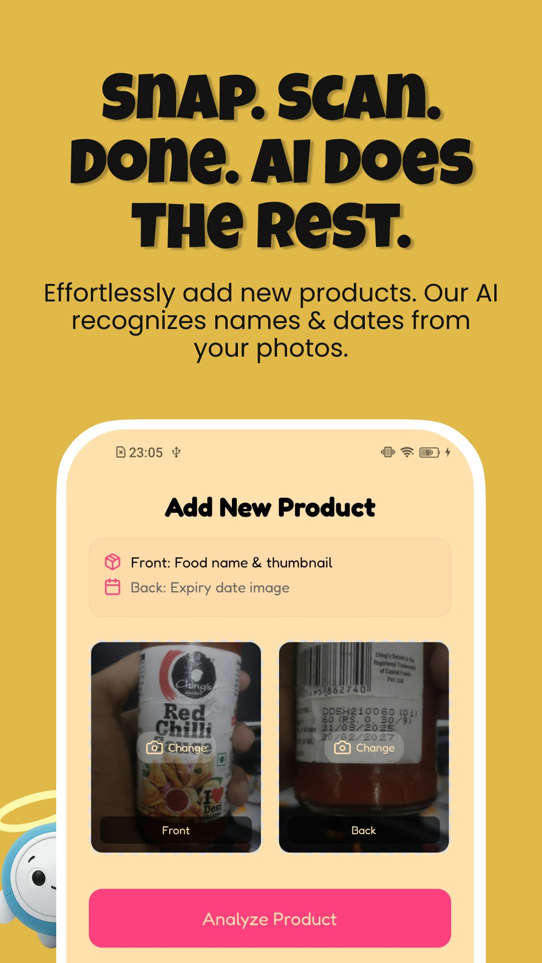AI Expiry Track & Food scanner gallery image