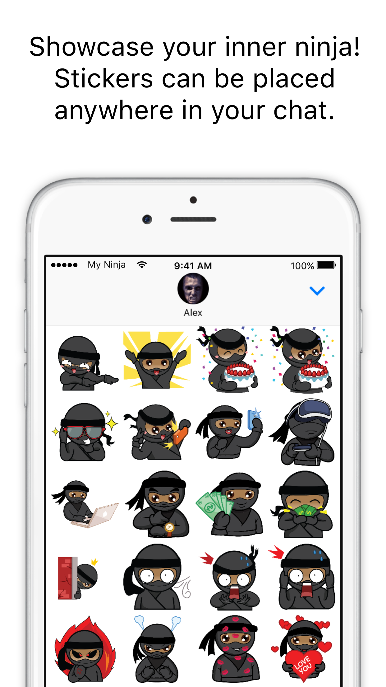 My Ninja Stickers Pack gallery image