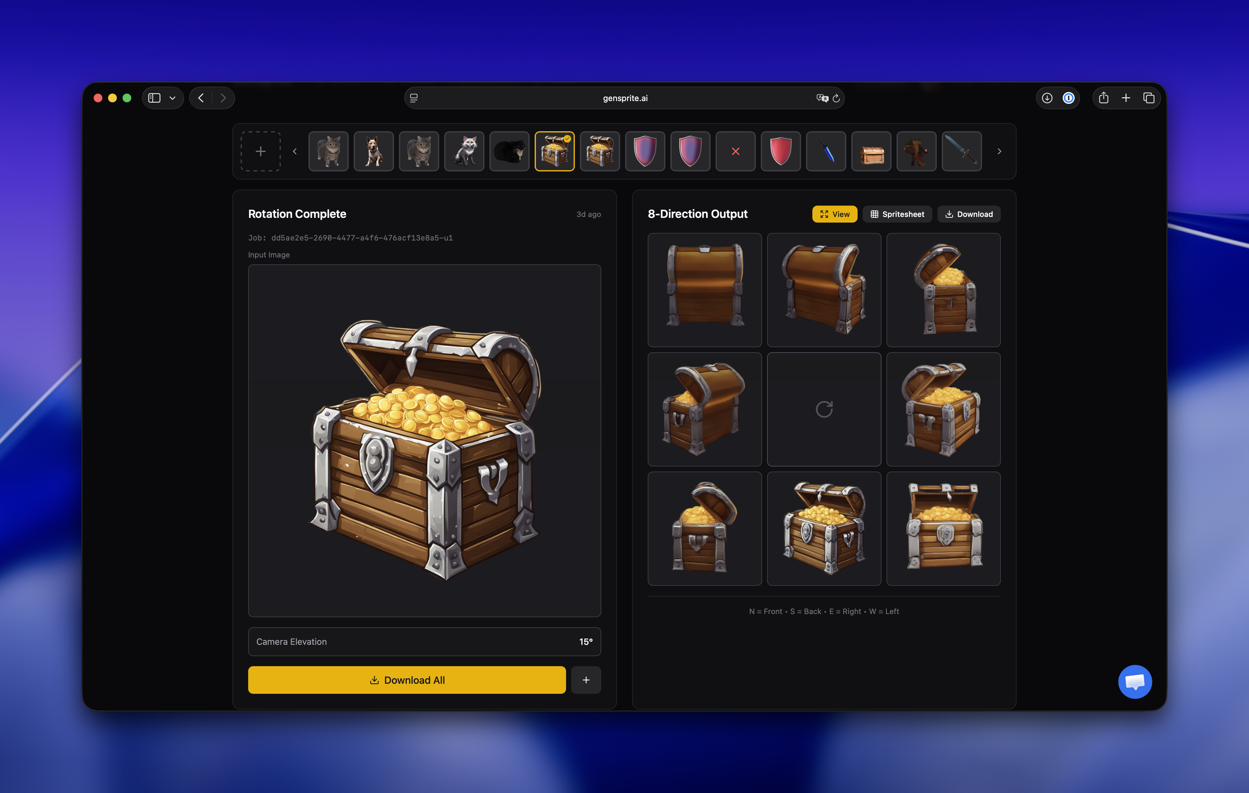 GenSprite - Screenshot 4 showing product features and functionality