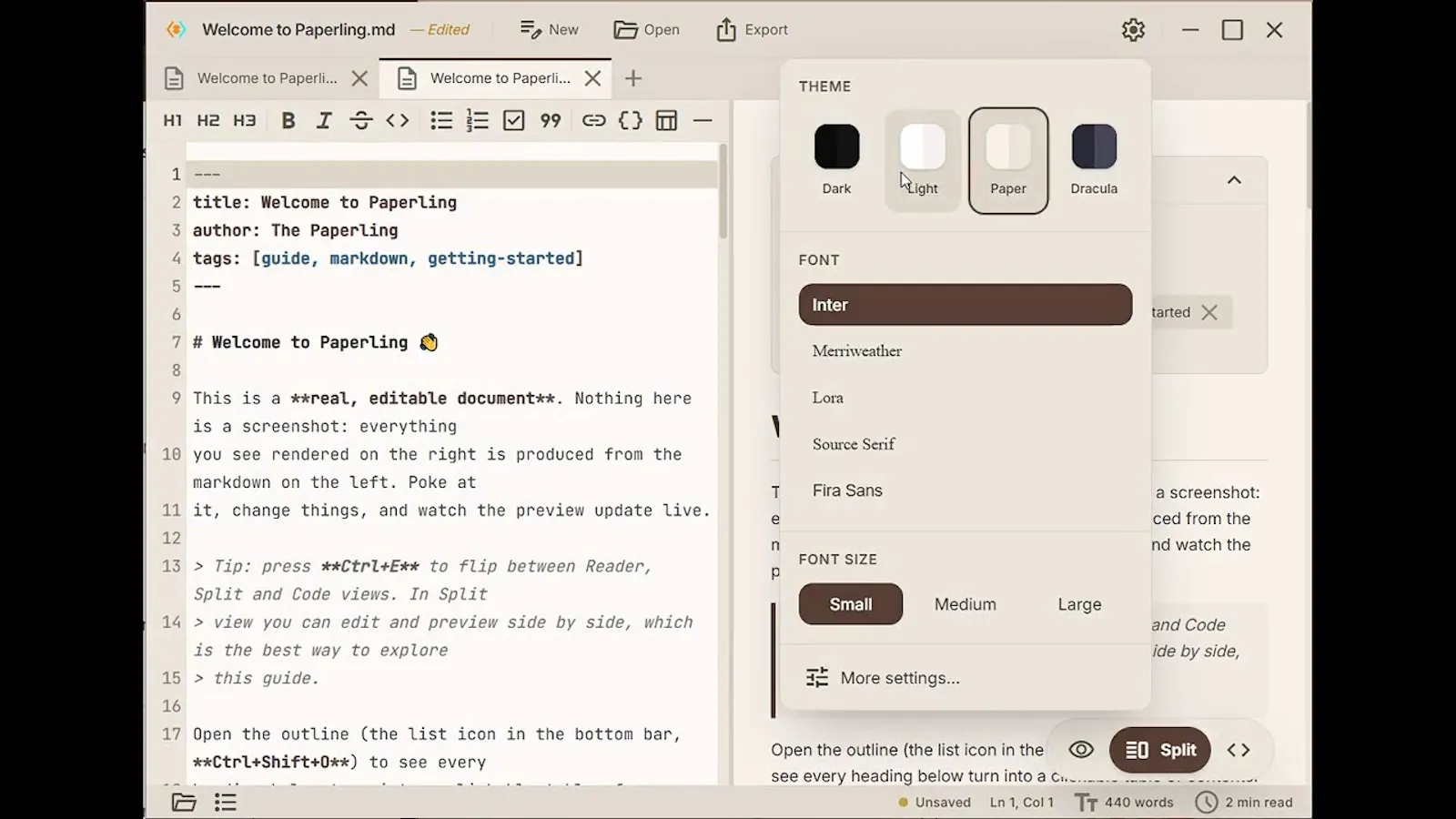 Paperling screenshot 1 (video preview)