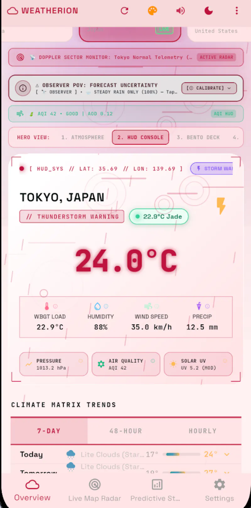 The weaTher suiTe screenshot 5