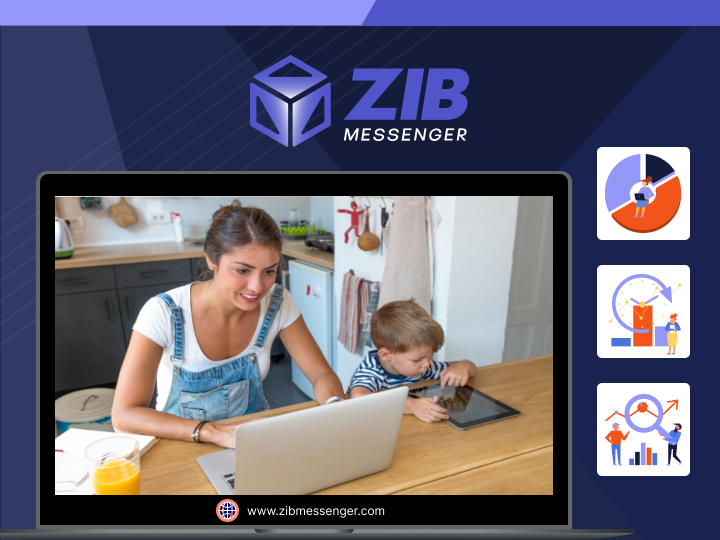 وسائط Zib Messenger - التعاون من أي مكان 5