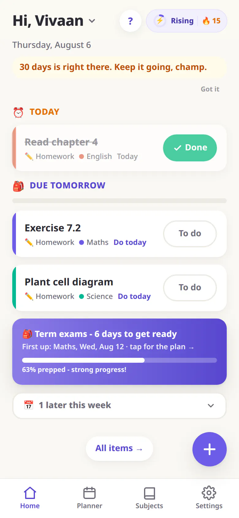 AllSet: School Planner gallery image