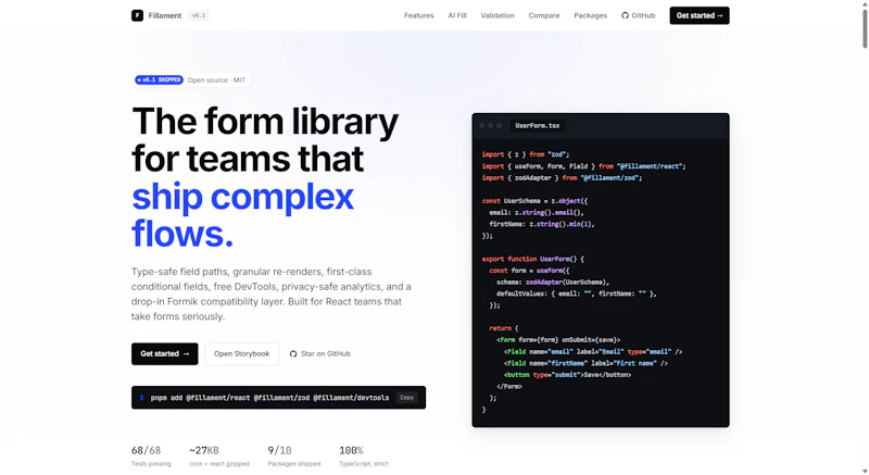 Fillament screenshot 1