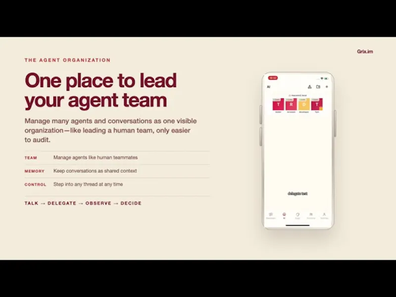 Grix screenshot 1 (video preview)