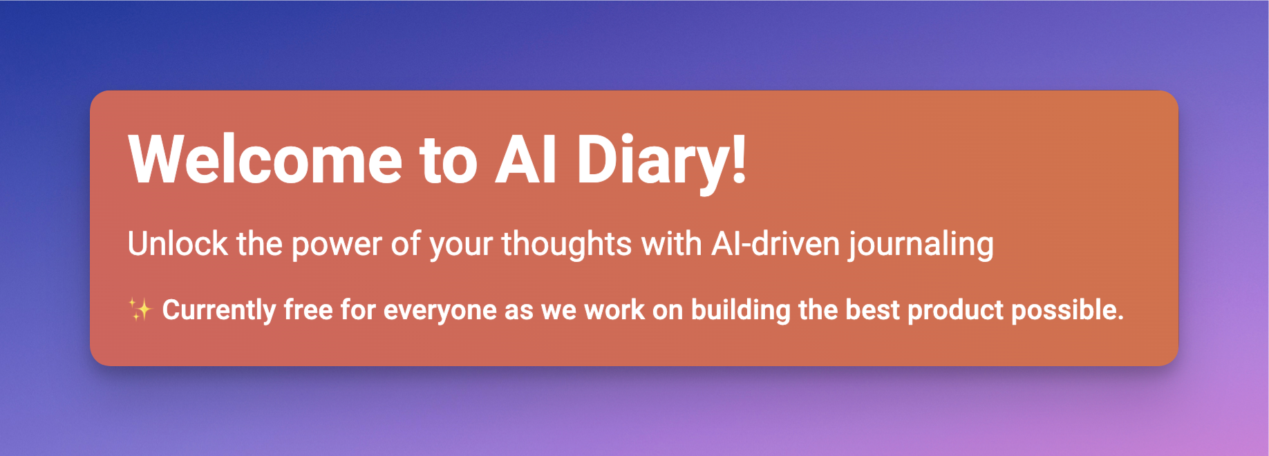 AI Diary gallery image