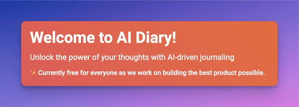AI Diary gallery image