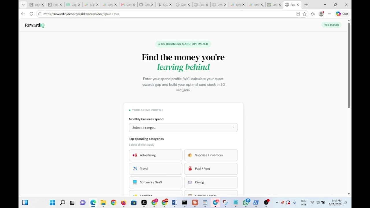 RewardIQ - Stop leaving rewards behind gallery image