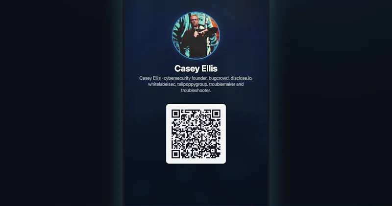 LinkedIn QR Wallpaper screenshot 1