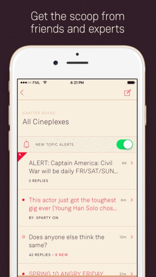 Fantasy Movie League for iPhone gallery image