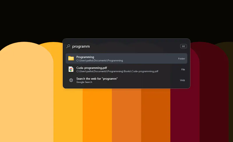 Finder screenshot 3