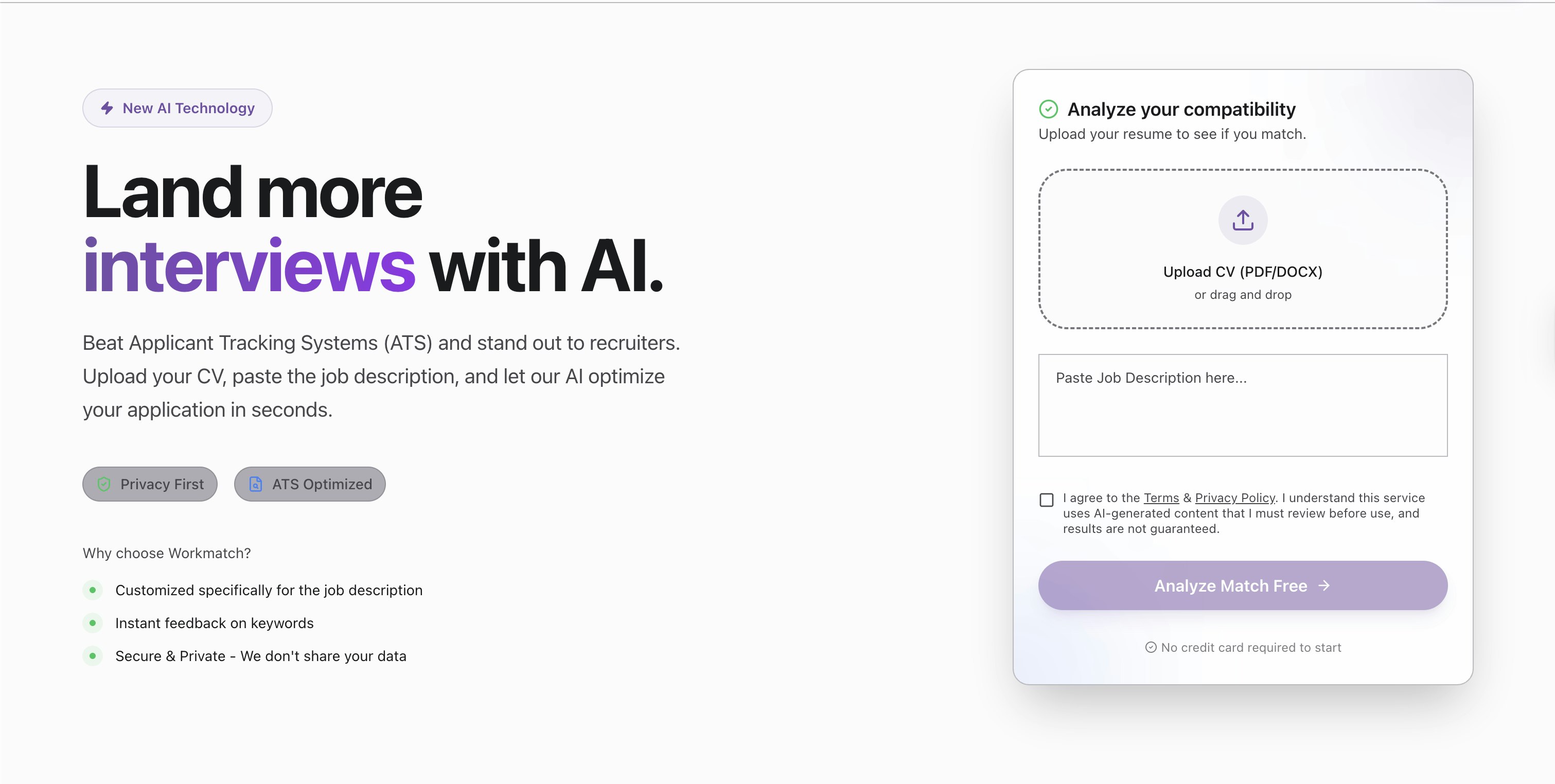 Tailor For CV gallery image