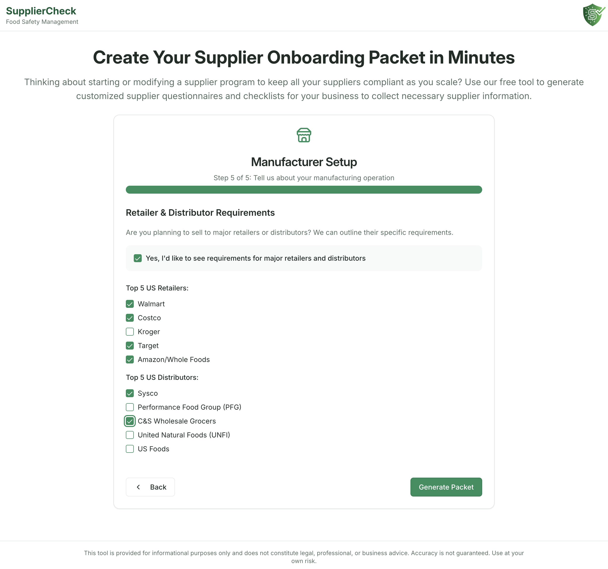 Média Fournisseuse - Gestion du programme des fournisseurs pour les fabricants de produits alimentaires 6