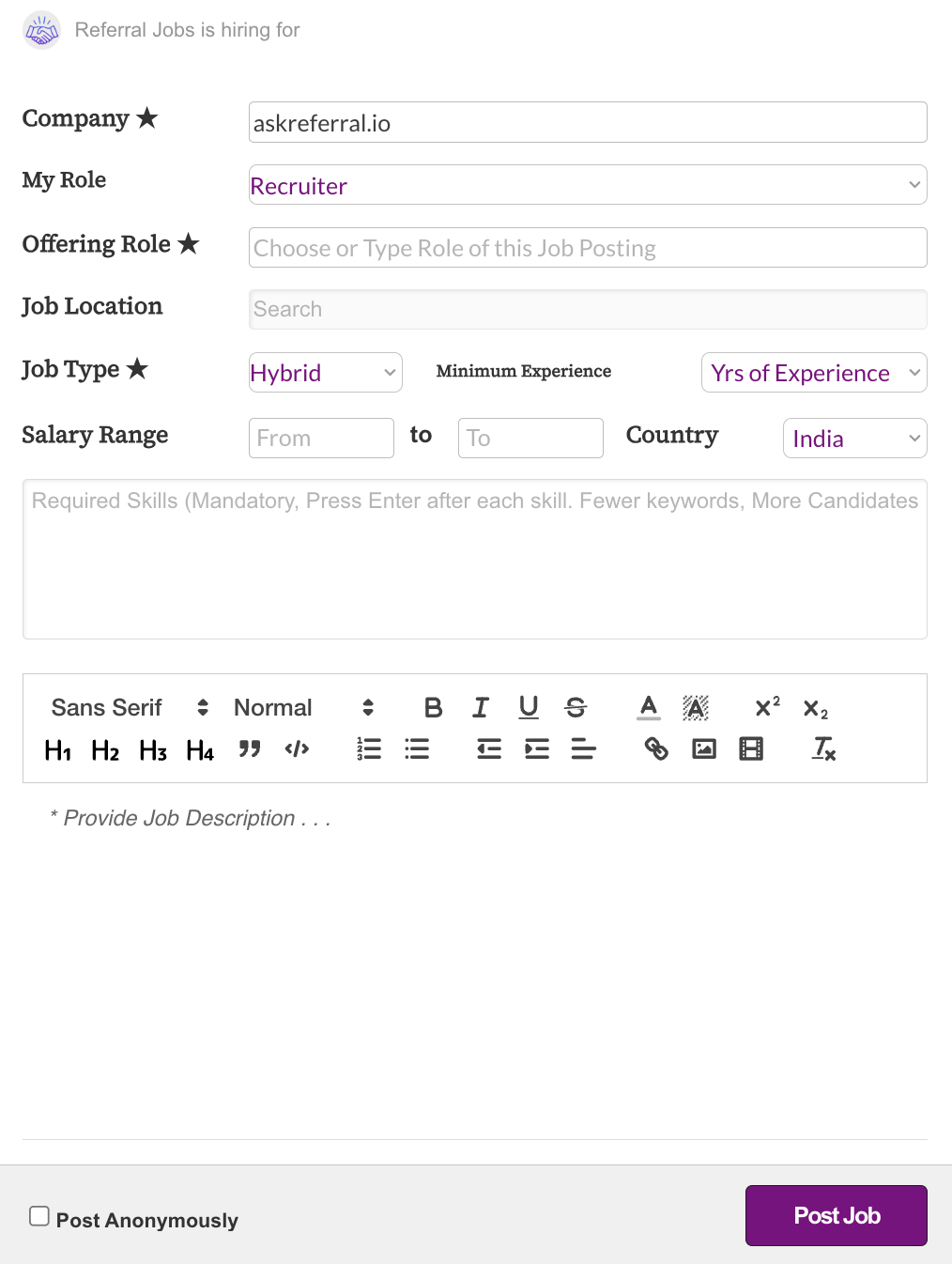 askreferral.io media 2