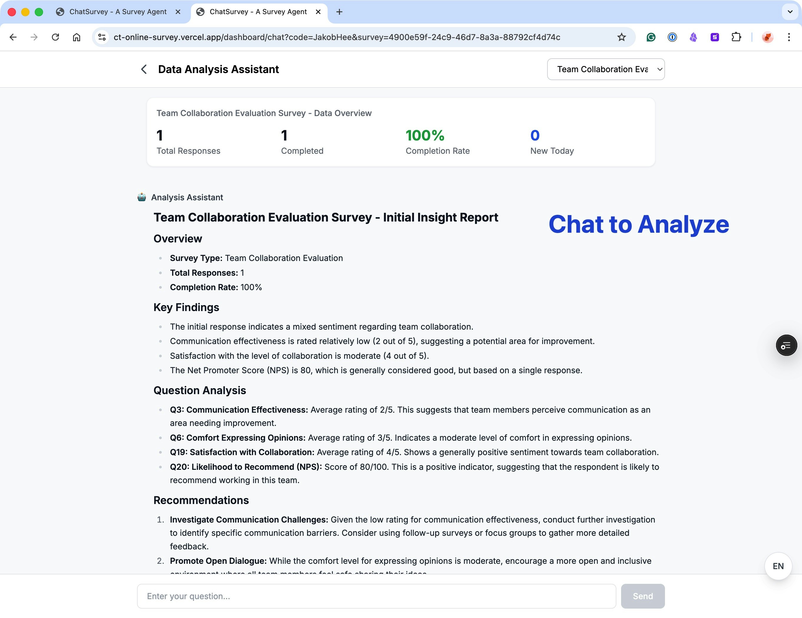 ChatSurvey gallery image