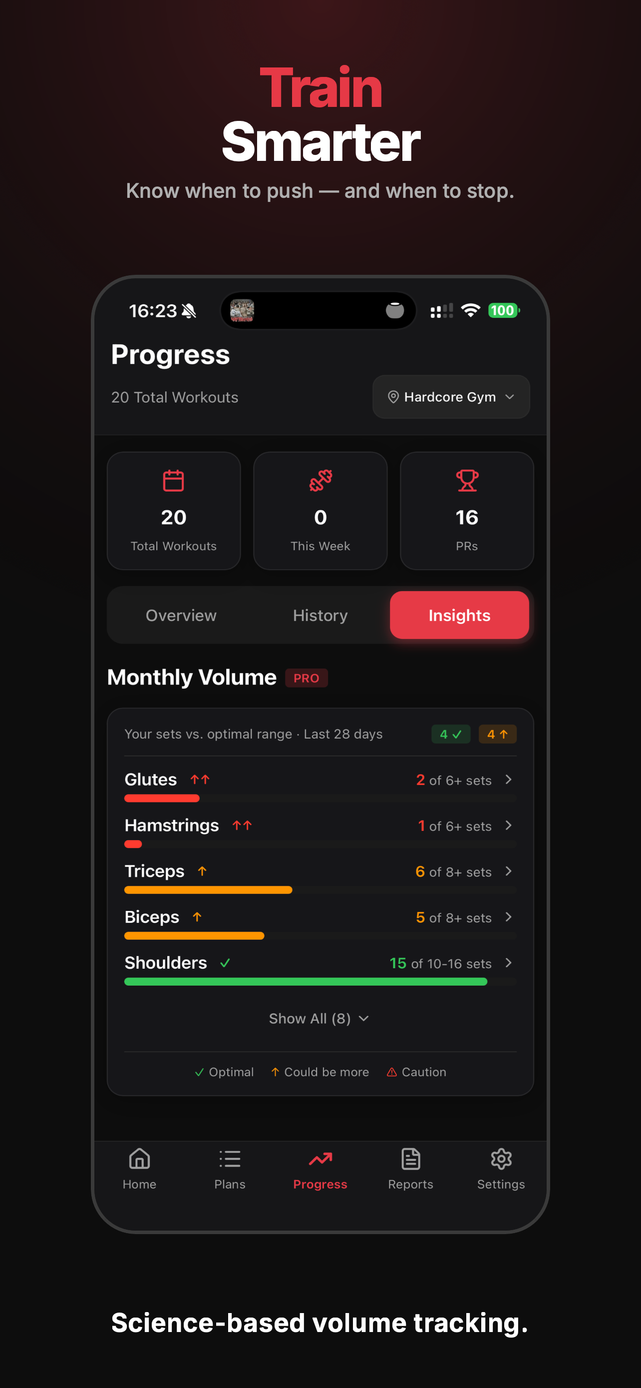GymPsycho - Screenshot 4 showing product features and functionality