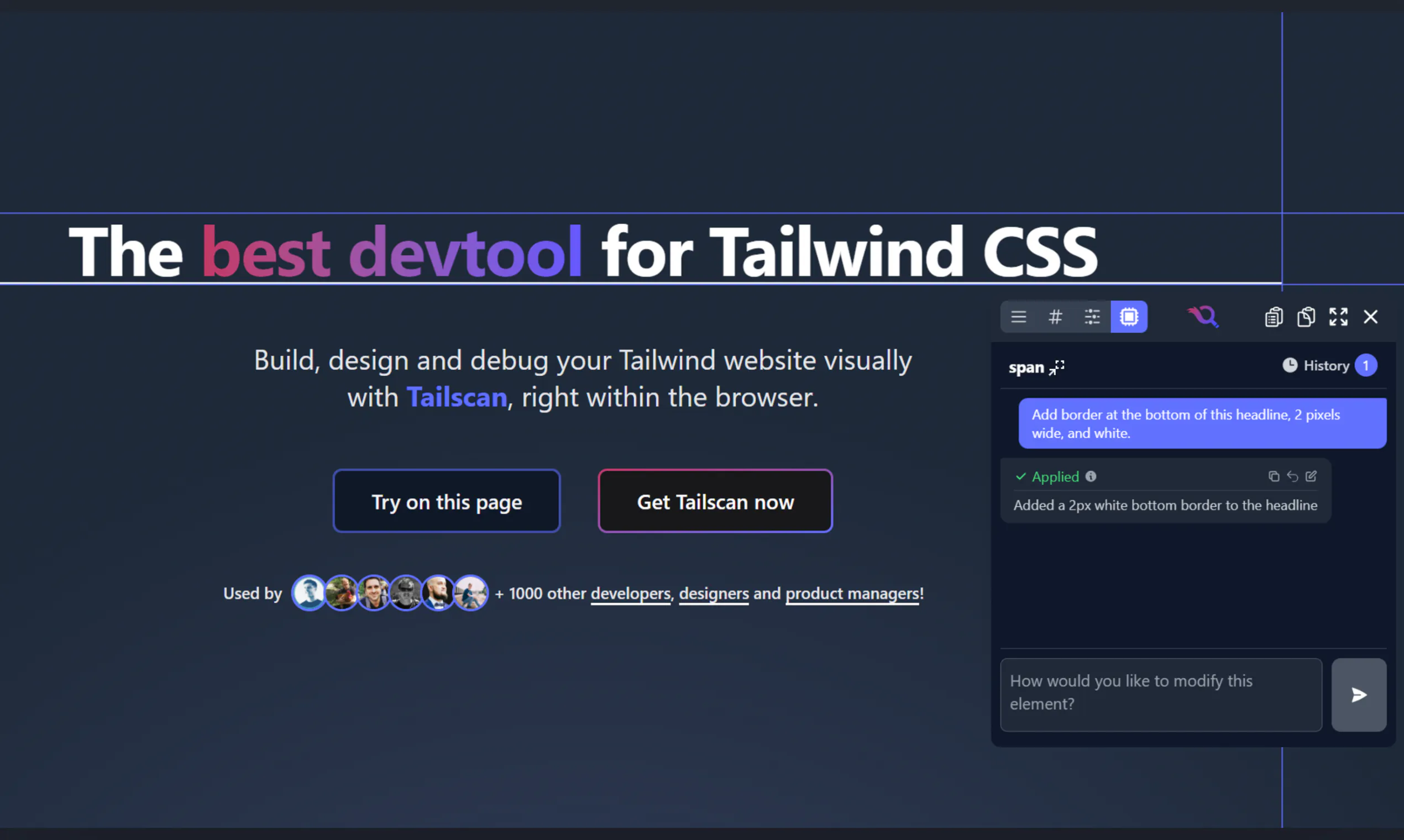 Tailscan for Tailwind CSS: The best developer tool for Tailwind CSS ...