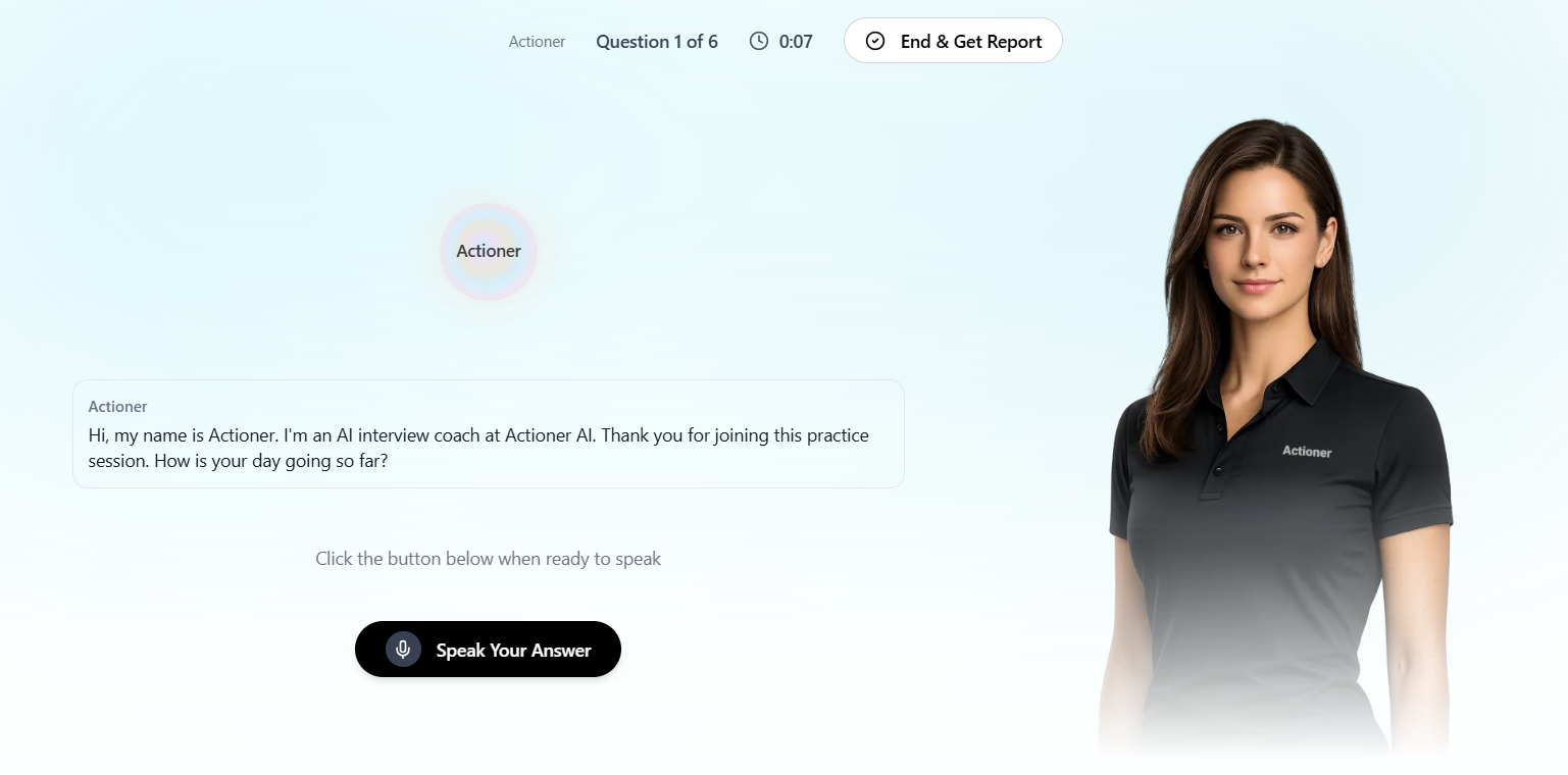 Actioner AI - Screenshot 3 showing product features and functionality