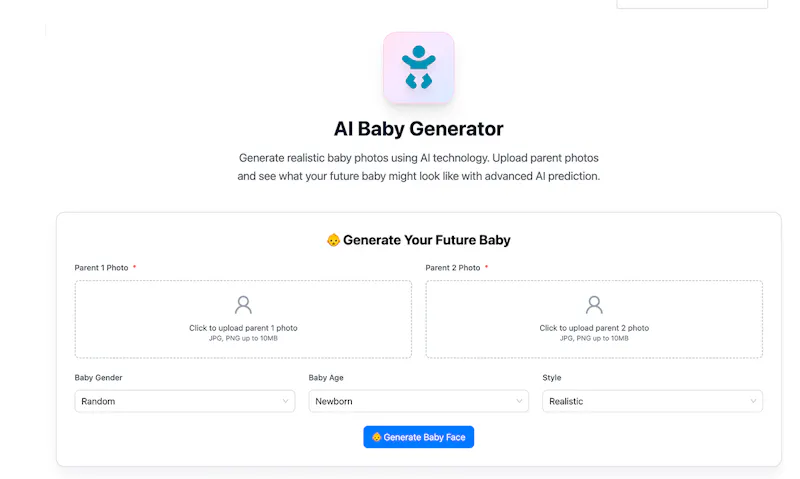 Generator Website screenshot 3