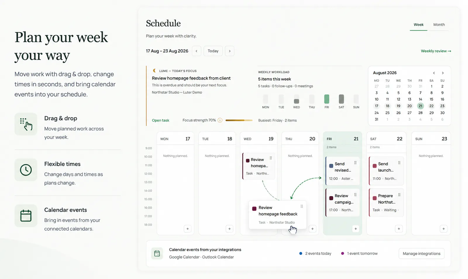 Luter — A calmer work OS screenshot 4
