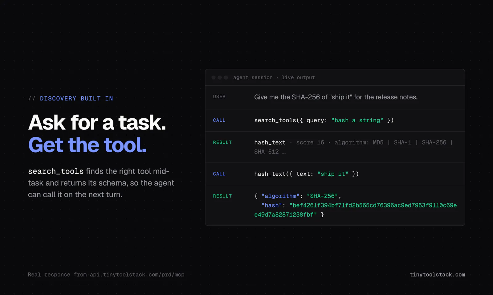 Tinytoolstack screenshot 4