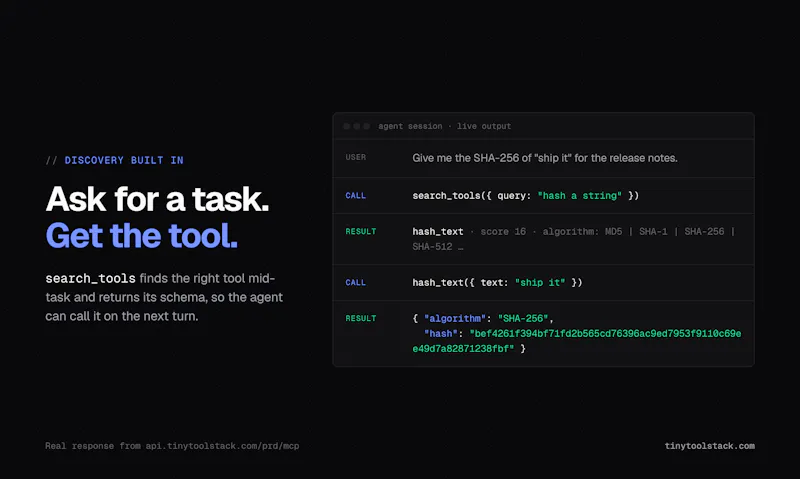 Tinytoolstack screenshot 4