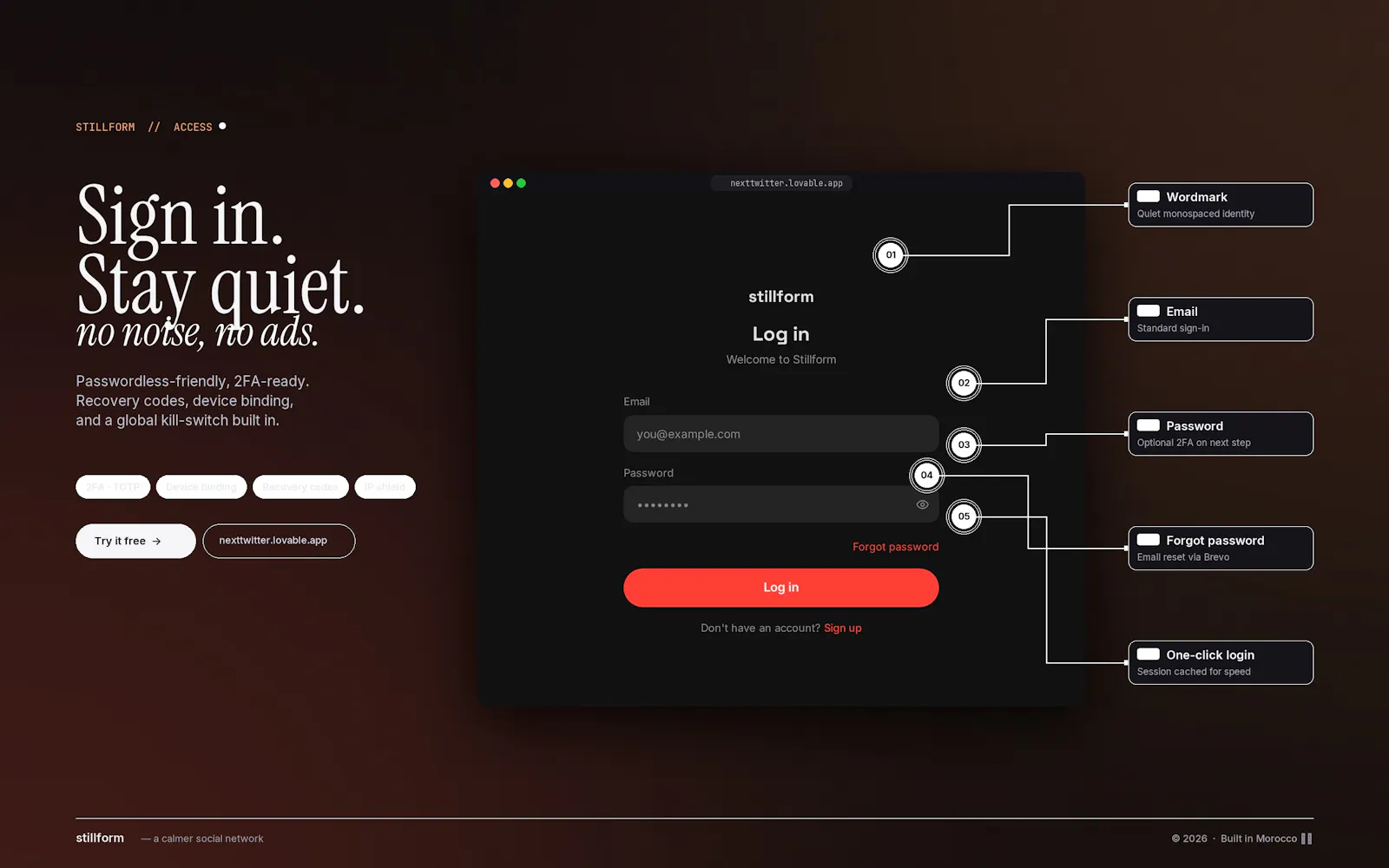 Stillform - Share thoughts to the world screenshot 3