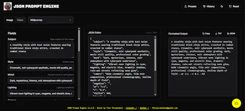 JSON Prompt Engine gallery image