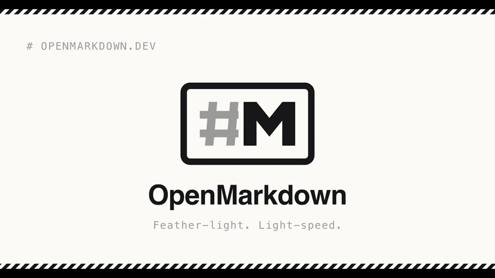 OpenMarkdown screenshot 1 (video preview)