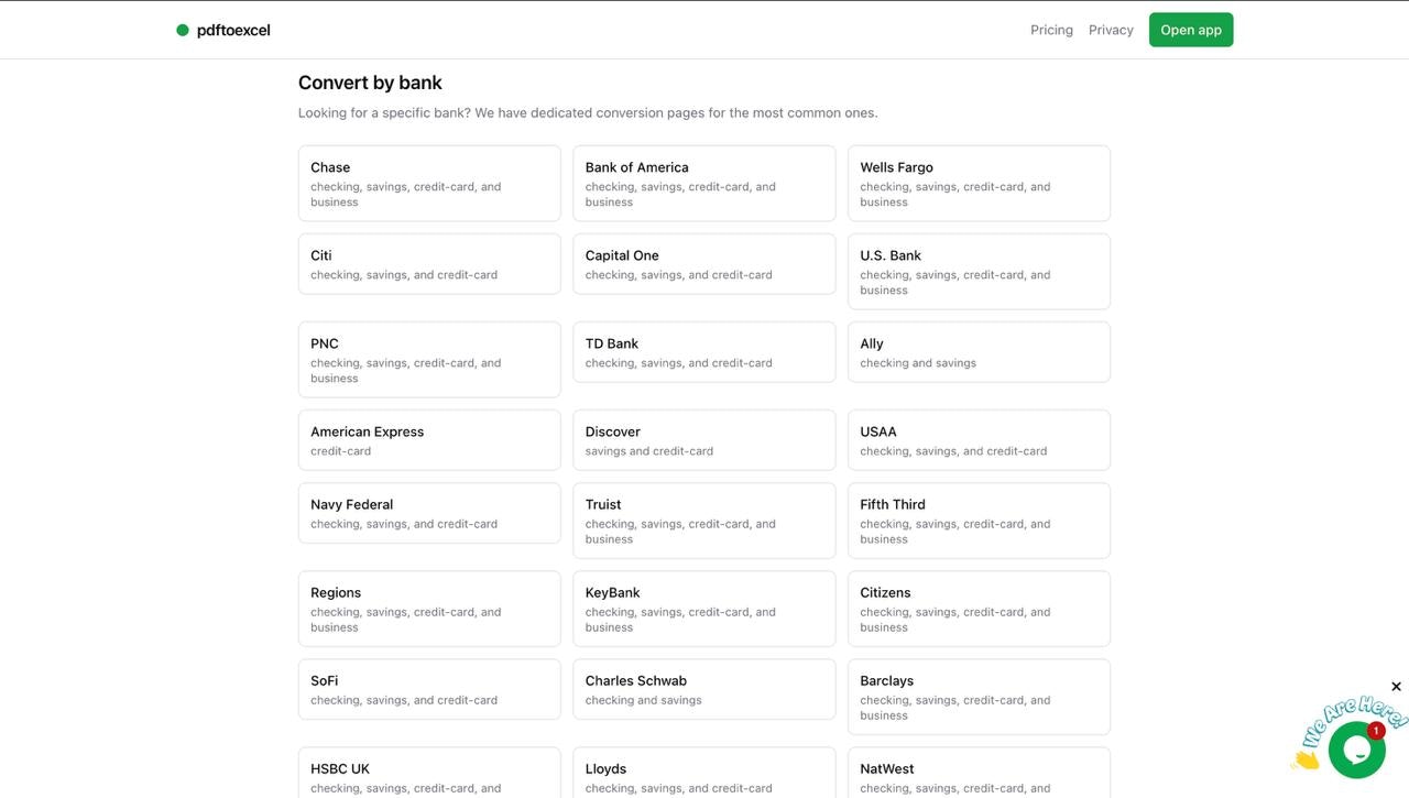 pdftoexcel gallery image