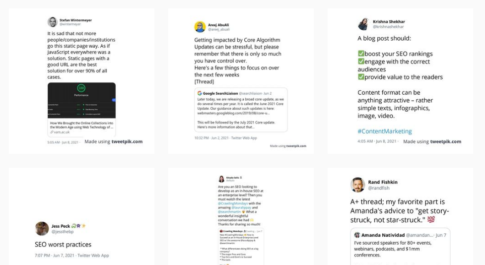 Best SEO Tweets on Your Instagram gallery image