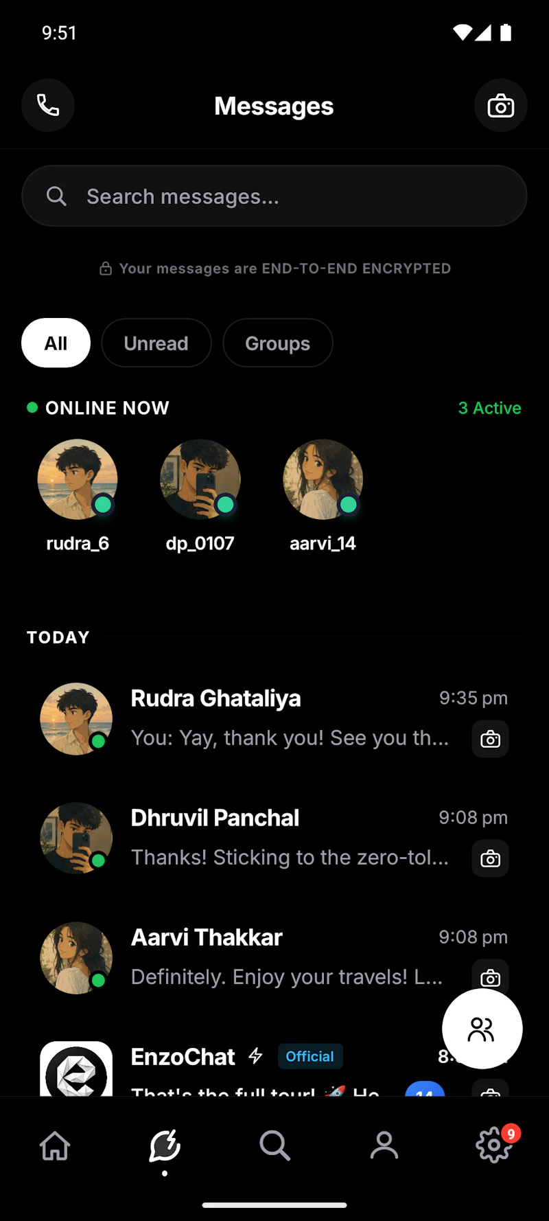 EnzoChat : E2EE Communication Software screenshot 4
