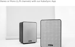 Kube4: Portable speaker w/ concert sound media 3