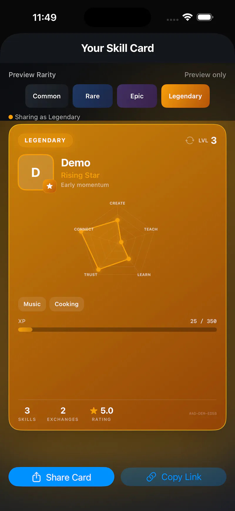 Agorion screenshot 1