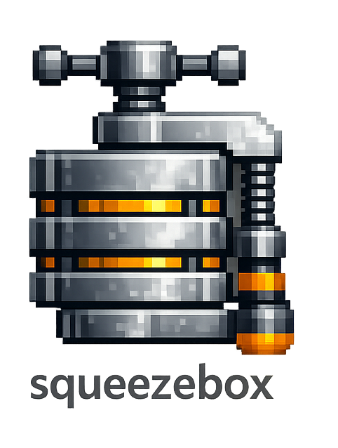 Squeezebox file compressor