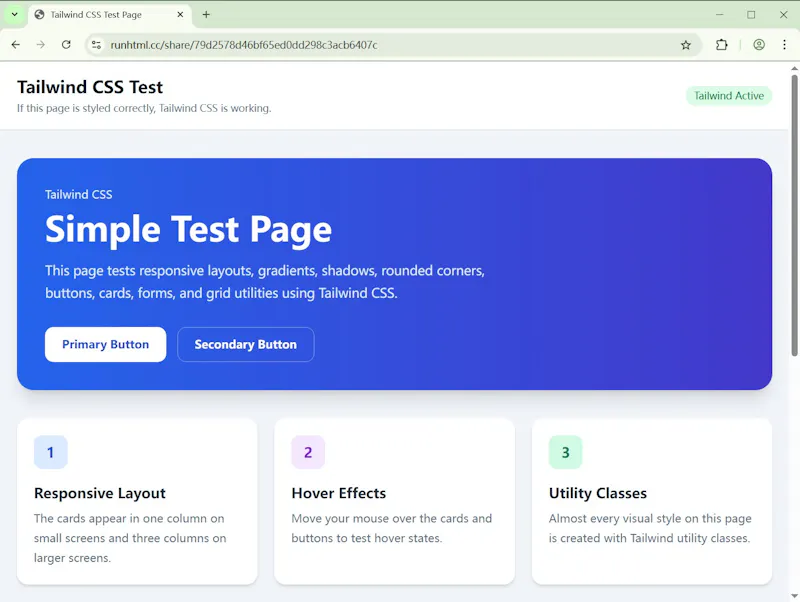 RunHTML - preview and share html page screenshot 5