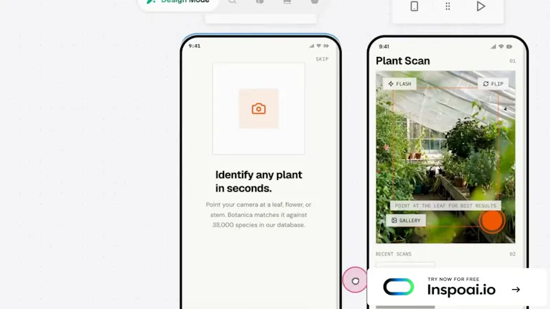 inspoai screenshot 1 (video preview)