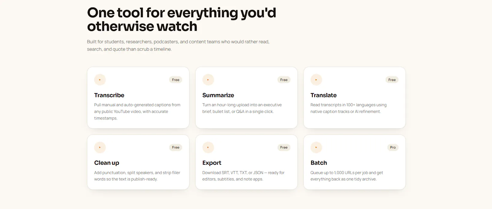 YouTubeGetTranscript screenshot 5
