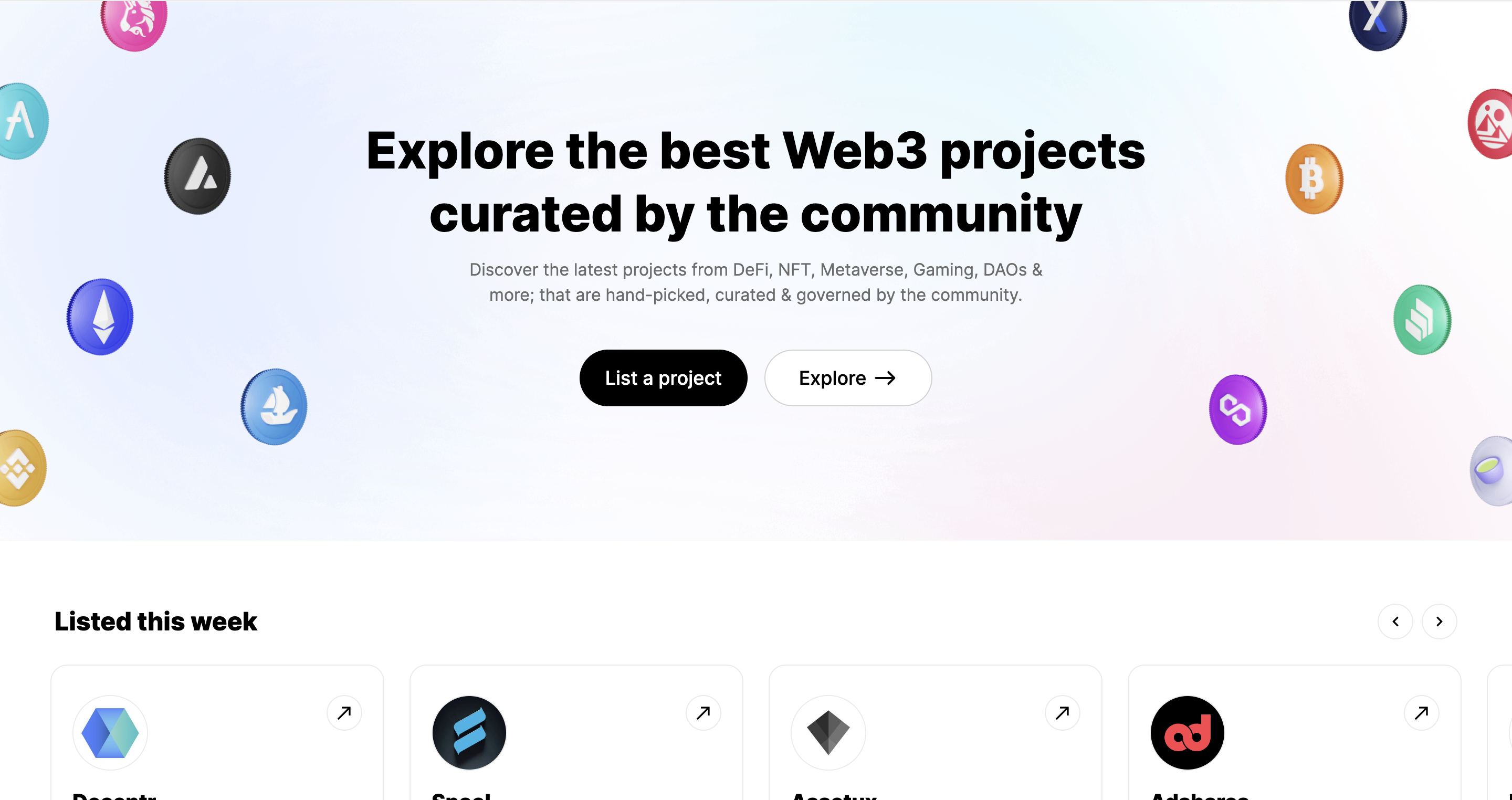 Список DAPP - Откройте для себя Web3 ✨ медиа 2