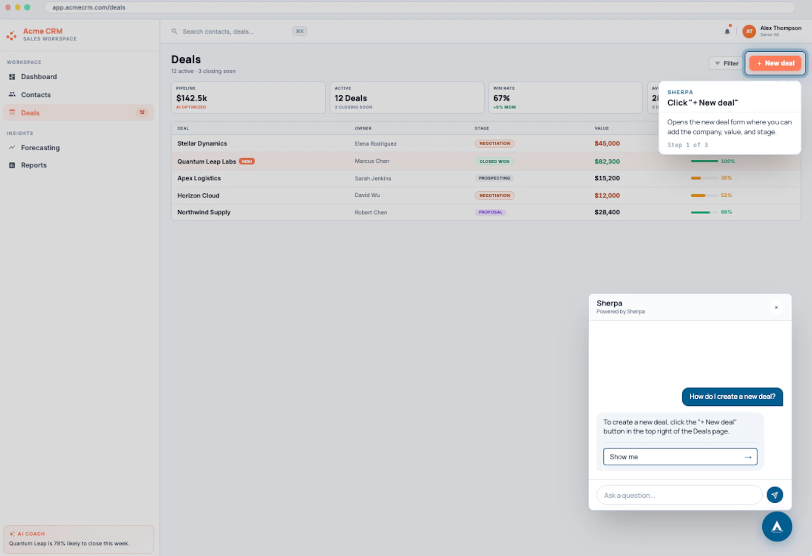 Sherpa screenshot 4