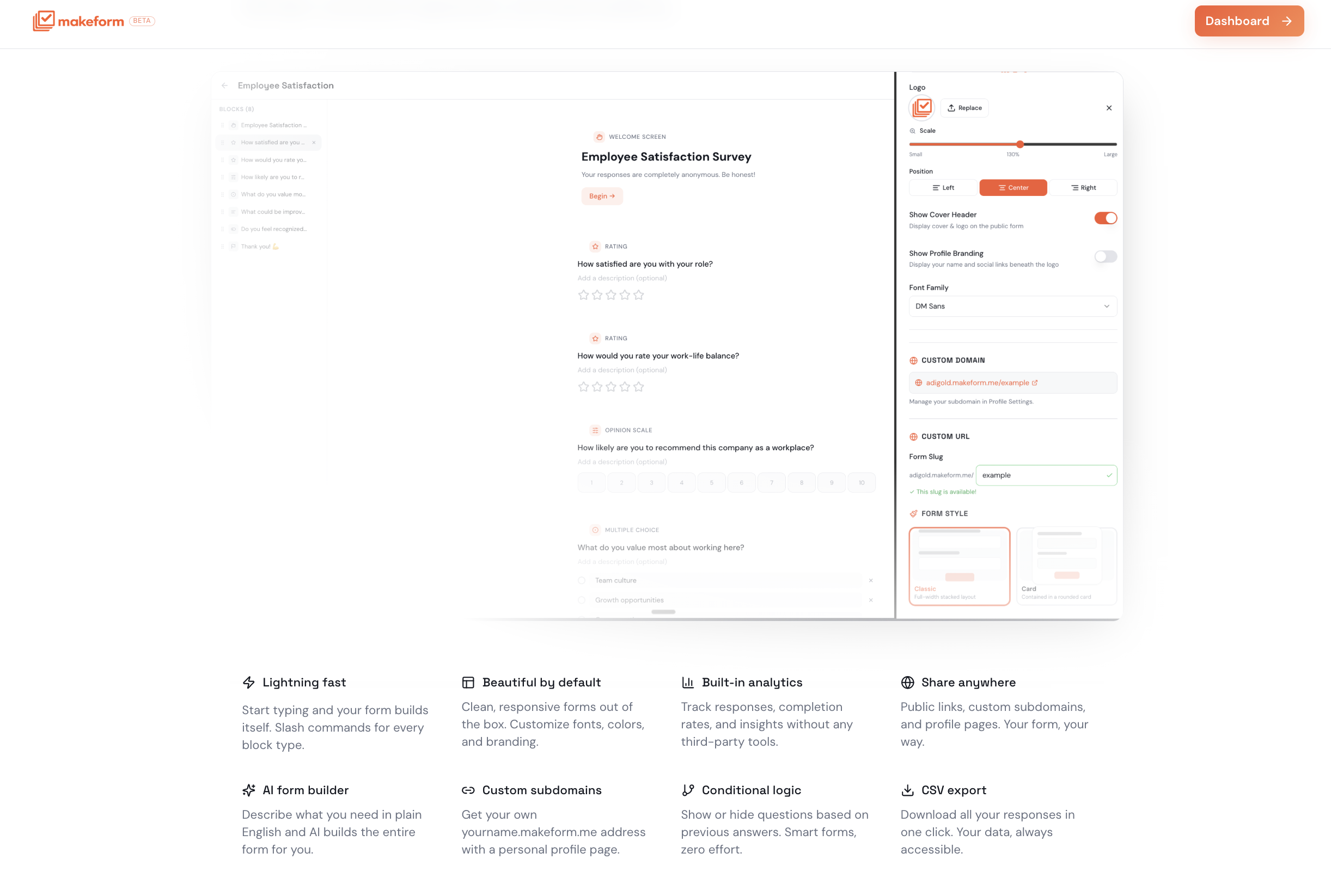 MakeForm gallery image