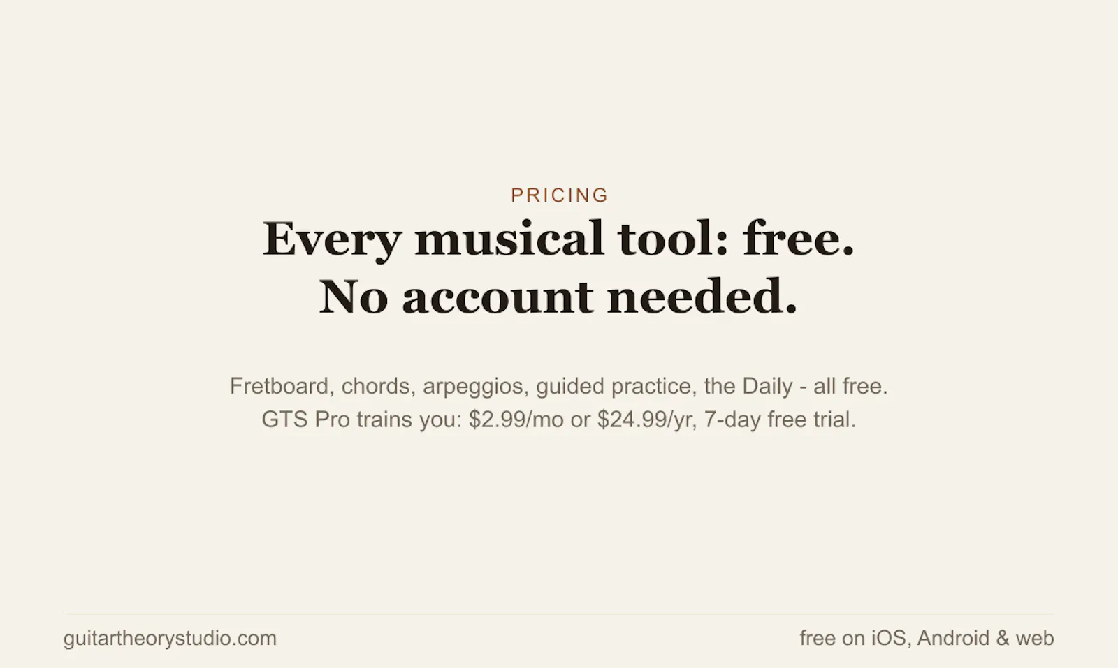 Guitar Theory Studio screenshot 7
