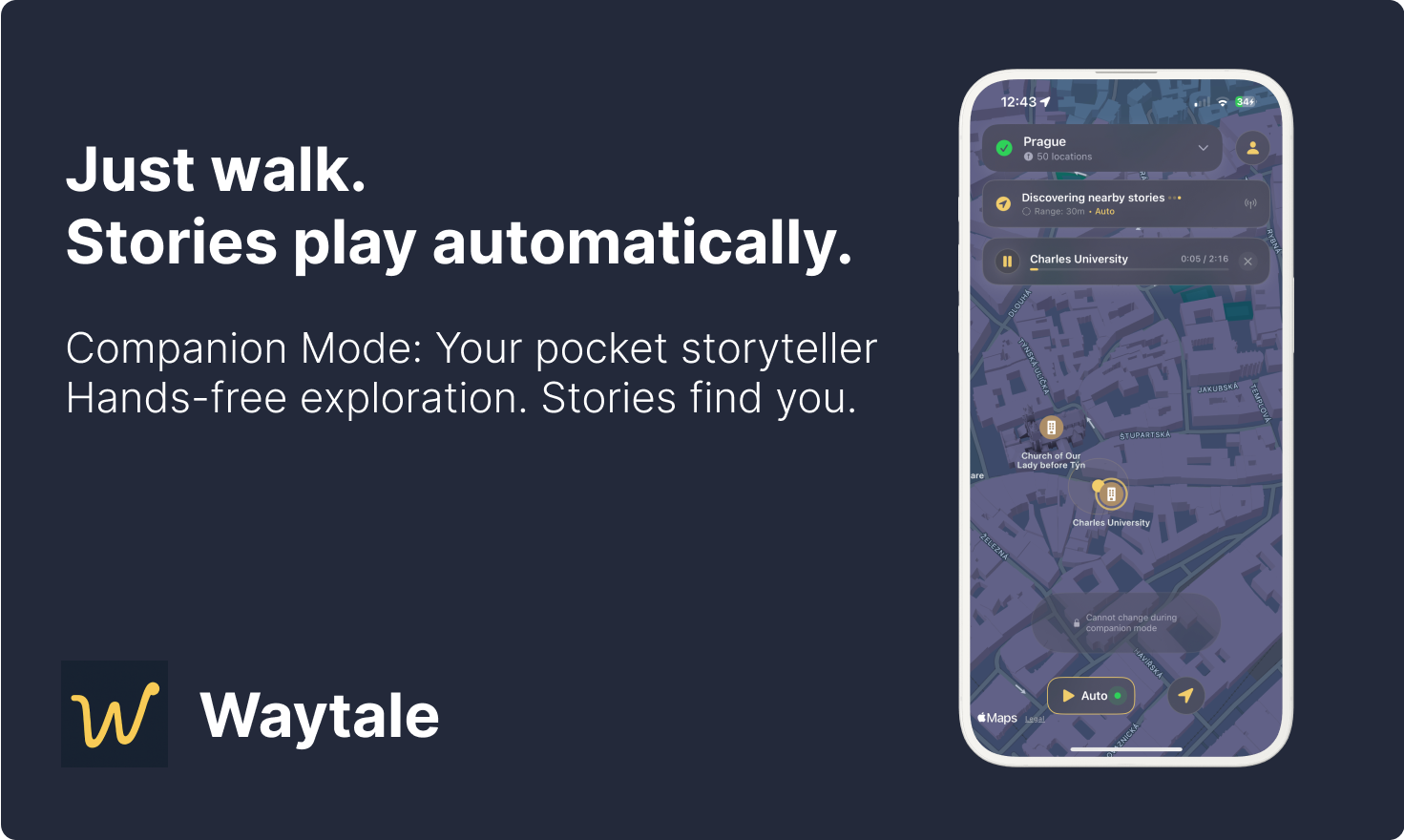 Waytale - Guide audio AI che ti seguono mentre esplori città media 3