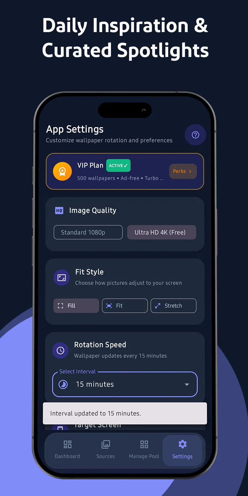 Wallpaper Rotator: Auto Change gallery image