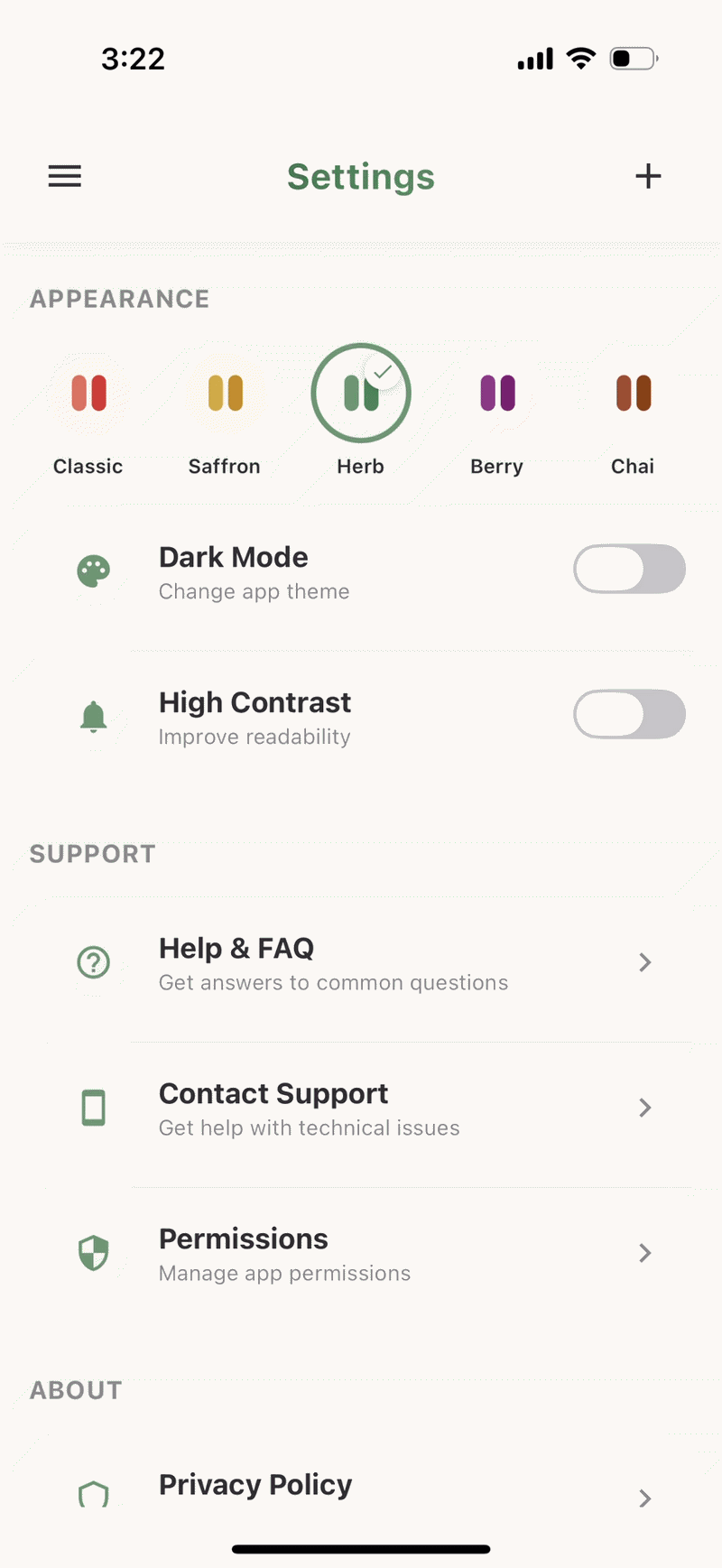 Mummy’s Cooking: Calm Meal Planner - Screenshot 3 showing product features and functionality