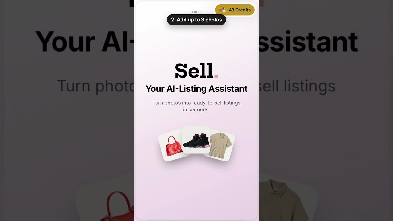 Sell AI — Snap, List, Sold gallery image