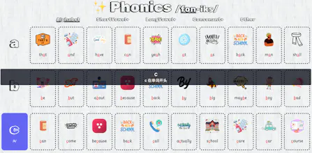 Phonics gallery image