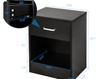 Nightstands, End Tables with Drawer  media 2