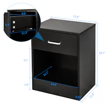 Nightstands, End Tables with Drawer gallery image